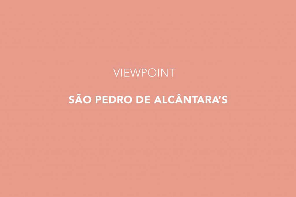 São Pedro de Alcântara's Viewpoint, Bairro Alto, Lisboa, Lisbon
