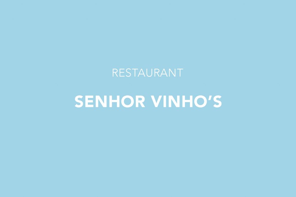 Senhor Vinho's Restaurant, Lisbon, Santos, Lisboa