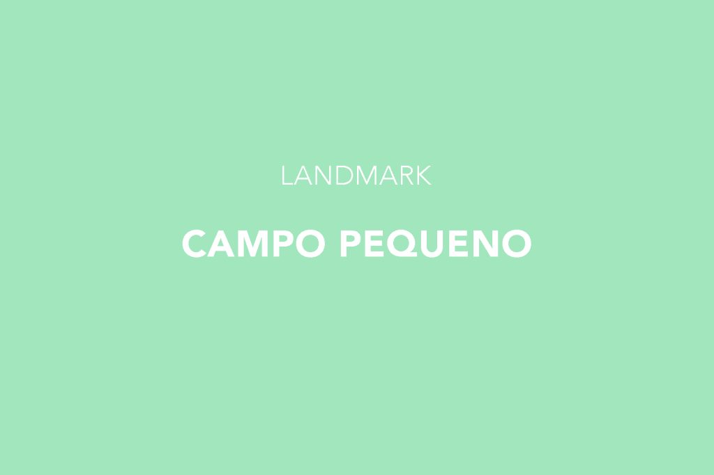Campo Pequeno landmark in Avenidas Novas, Lisbon.